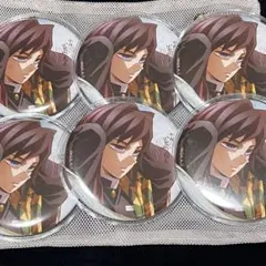 鬼滅の刃　飾れる缶バッジ　冨岡義勇　6個セット