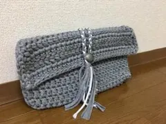 ズパゲッティのクラッチバッグ