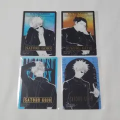 呪術廻戦PLAZA 特典箔押しクリアカード 五条悟、夏油傑 ロフト 懐玉玉折