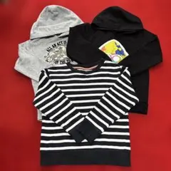 〈3月末まで〉男の子 120 トレーナー 3点