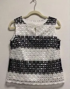 OTTO ストライプ柄 ノースリーブ トップス