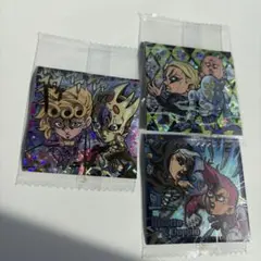 ジョジョの奇妙な冒険シールウエハース〜黄金の風Episode02〜JJRシール他