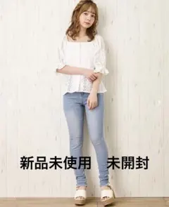 お値下げ　INGNI(イング) ニークラッシュスキニーパンツ　Ｍ　新品未使用