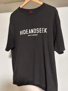 値下げ可Hide & Seek ブラック Tシャツ サイズXLのサムネイル