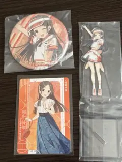 学マス 倉本千奈 アクスタ＆カード＆缶バッジ