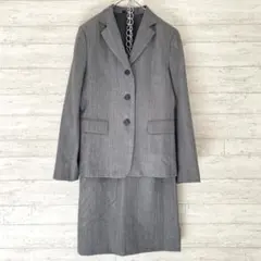 コムサイズム シルク混 セットアップ 【M】 ジャケット スカート 卒業式 式典