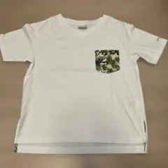 Columbia 半袖Tシャツ L ホワイト/グリーンのサムネイル