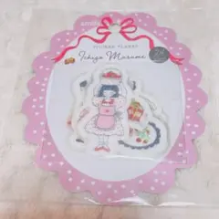 amifa フレークシール いちごさくらんぼ×ガール　シール番号57