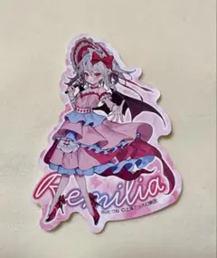 東方Project ダイソー ダイカットステッカー レミリア・スカーレット