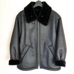 【ジャーナルスタンダードレリューム】ボアボンディングブルゾン ファー付き襟