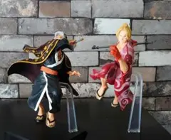 一番くじ　ワンピース　ロー＆サボフィギュア＋下位賞セット