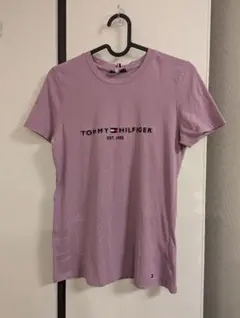 TOMMY HILFIGER 半袖Tシャツ パープル・ラベンダー系