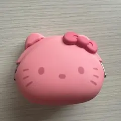 HELLO KITTY シリコンコインケース ピンク　ハローキティ