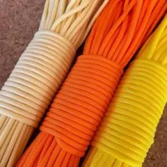 パラコード 4mm 90m(30m✕3本) アウトレット品