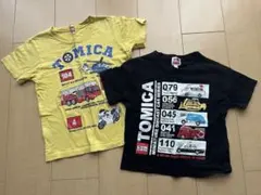 トミカ　キッズ　Tシャツ　2枚セット　110 120