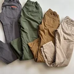 ユニクロ　暖パン　ウォームイージーパンツ　160 ブリーズ　裏起毛パンツ　150