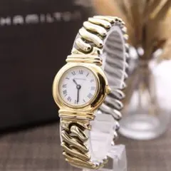 【希少】HAMILTON ハミルトン 腕時計 H311410 ゴールド 2025年最新】Hamilton 文字盤カラー：ゴールド 腕時計(クォーツ