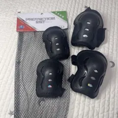 プロテクターセット(メッシュ袋付き)　キッズ　膝と肘用