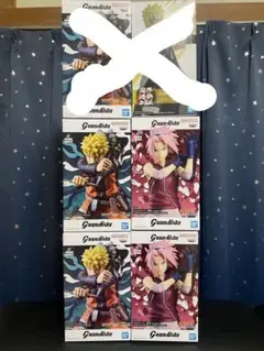 NARUTO grandista フィギュア　ナルト　サクラ　４個セット