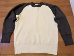 Two Moon バイカラー ラグラン 両V スウェットトレーナー 40/42