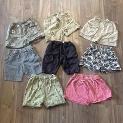 キッズ　ZARA マーキーズ　ユニクロ　ハーパン　8枚セット　ハーフパンツ