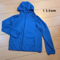 UNIQLO エアリズム ポケッタブルパーカー 150cm ブルー