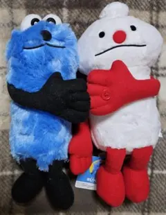 パペットスンスン　HUGっとおすわりぬいぐるみ　全2種セット