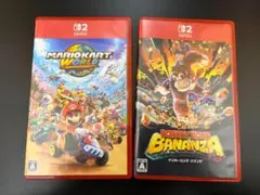 Switch2　マリオカート ワールド & ドンキーコング バナンザ セット