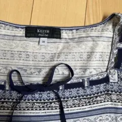 キース　カットソー　ブルー　半袖のサムネイル