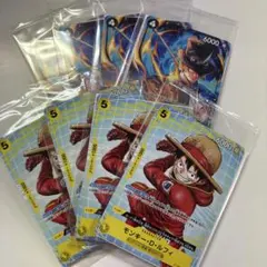 ワンピースカードゲーム イベント配布パックA×4 B×4