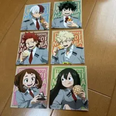 僕のヒーローアカデミア ステッカー　6種類　♡