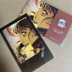 鬼滅の刃 無限城編 カナヲ ダイニング お楽しみくじ チェキ風ブロマイド 2枚