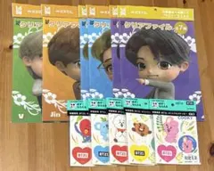 BTS TinyTan クリアファイル　シール　ステッカー　計11点セット