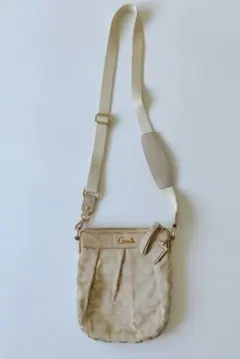 Coach ショルダーバッグ ベージュ