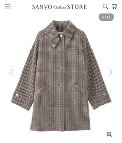 【新品未使用】マッキントッシュフィロソフィー　コート　ウェルベリー　ウール