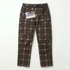 Mサイズ 新品 クライミングパンツDIMMAGICDIRECT チェックブラウン