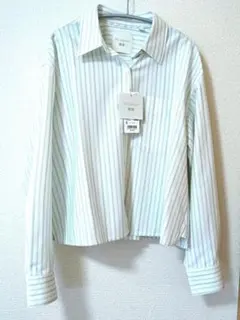 【新品未使用】ユニクロ JW オックスフォードシャツ ストライプ Sサイズ