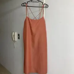 膝丈ワンピ