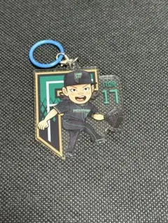 伊藤大海 エスコンフィールドユニフォーム　イラストアクリルアンブレラチャーム
