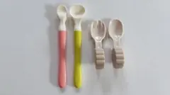 離乳食　カトラリー　ピジョン　4点セットのサムネイル