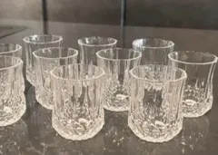 新品カットクリスタル　ショットグラス　10個　アミューズ