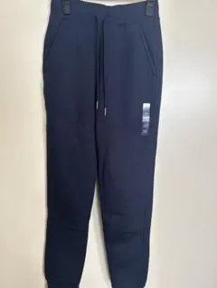 UNIQLO ヒートテックボアスウェットパンツ丈長め　ネイビー　XSサイズ