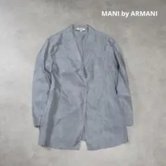 MANI / シルク リネン テーラード ジャケット イタリア製 ブレザー 40のサムネイル