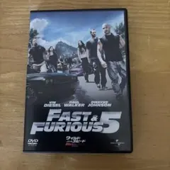 超貴重品！！ワイルドスピード　FAST & FURIOUS 5 DVD 日本語版