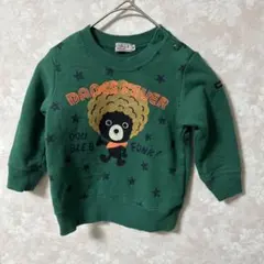 ミキハウス　ダブルビー　トレーナー　80㎝