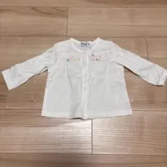 ミキハウス カーディガン 80サイズ ホワイト