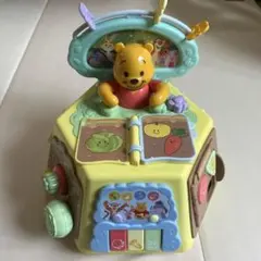 プーさん ゆびさき知育いっぱいできた　知育ボックス