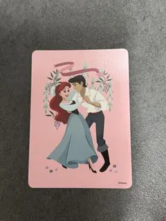 ディズニー じゃんけんカード リトルマーメイド アリエル&エリック 未使用