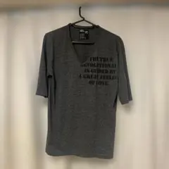 PPFM 七分袖 Tシャツ グレー スタープリントのサムネイル