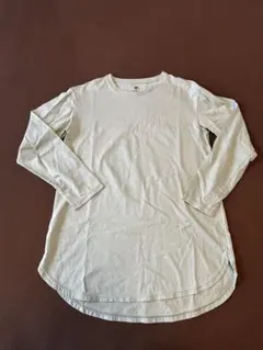 UNIQLO 長袖カットソー 160 ミントグリーン